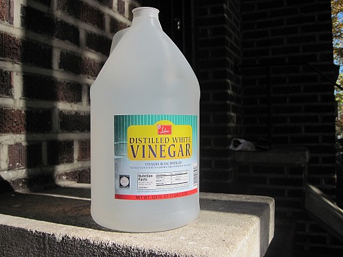 Vinegar is a good DIY fabric softener.