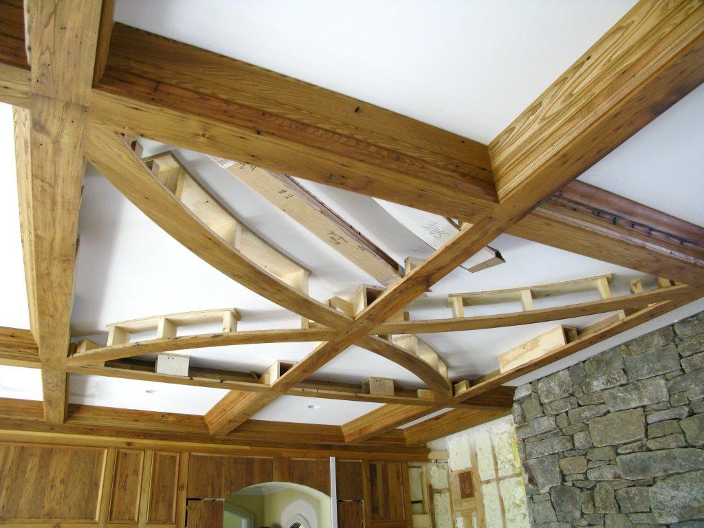 Living room ceiling by Brock Builders/flickr  