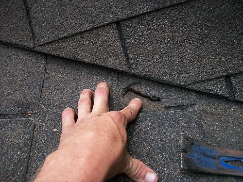 Shingle roof repair  Dana Dean / flickr   