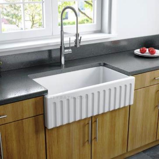 Quality Bath/Latoscana Fireclay Sink