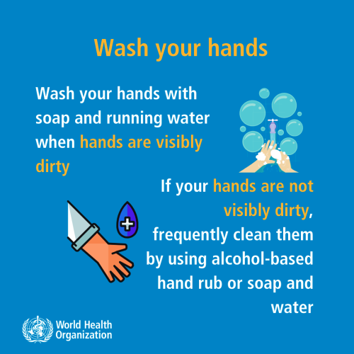 Hand sanitizing  World Health Organization   