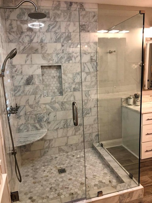 Move-in ready shower/courtesy Kate Wright