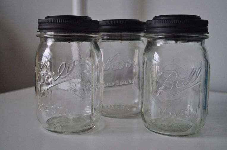 DIY Mason jar solar lights by Melissa @ Keep Calm and Decorate via Hometalk.com.