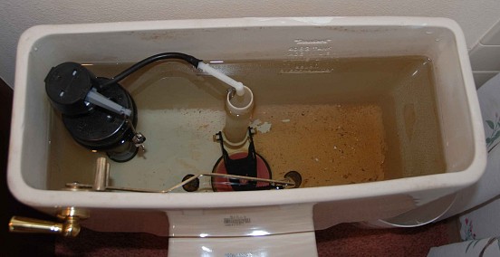 Overview of toilet tank