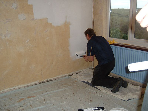 Removing 40 Year Old Wallpaper - Run To Radiance