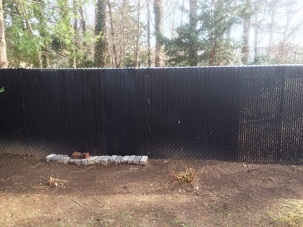 After fence repair: good as new