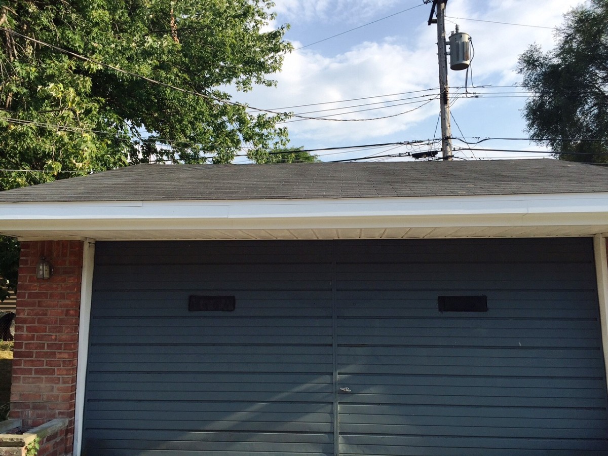 Garage roof replacement