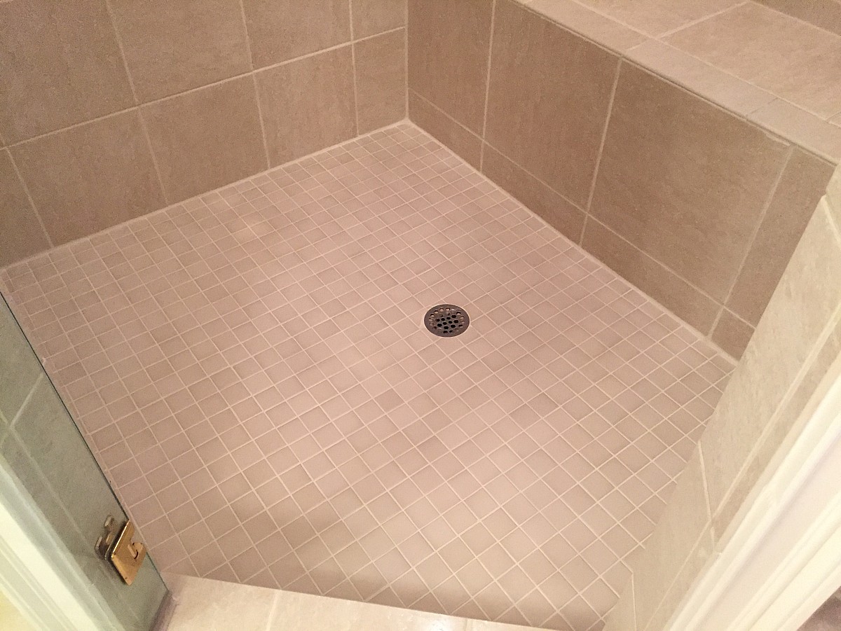 AFTER Shower regrout