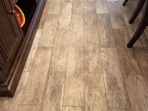 Perfect tile job