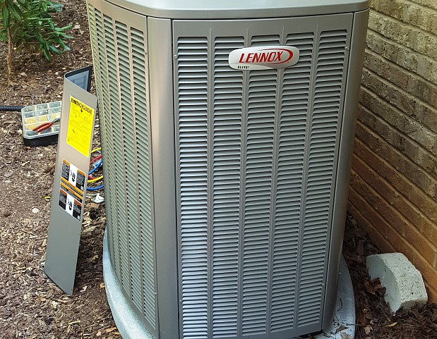 Air conditioner install - outdoor unit