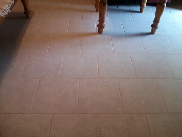 New floor tile for rental property