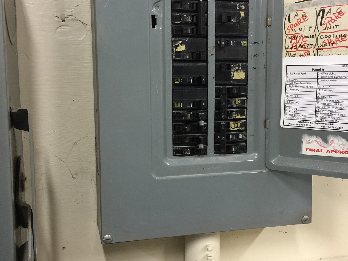 The facility's breaker box