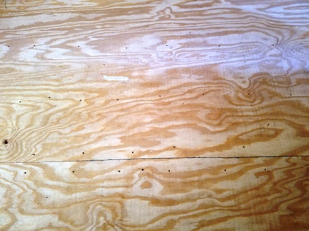 New subfloor will be topped with laminate