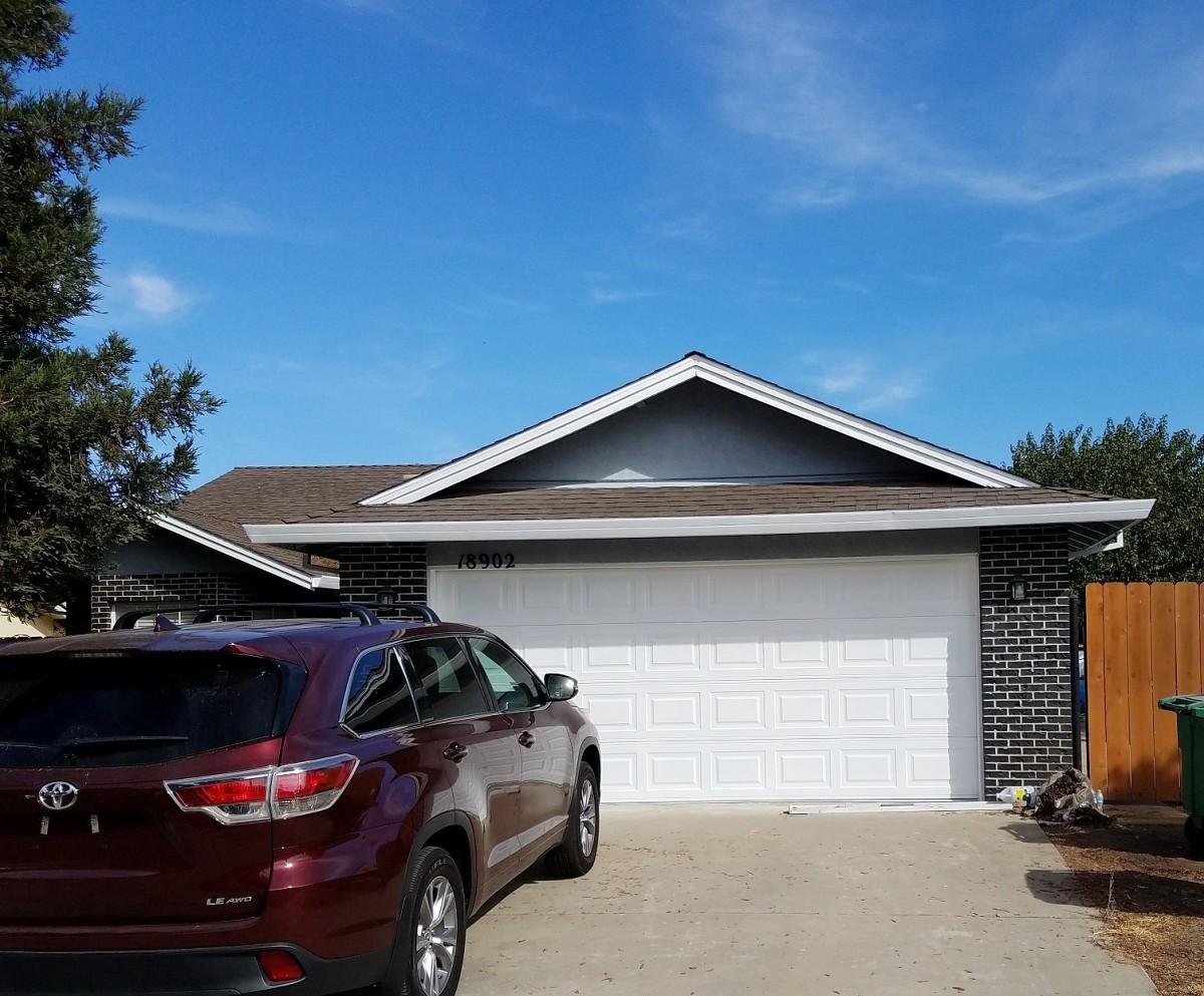 House paint, front view