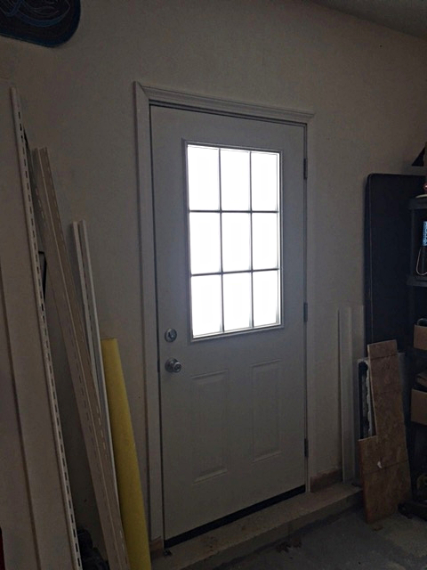 New door installation