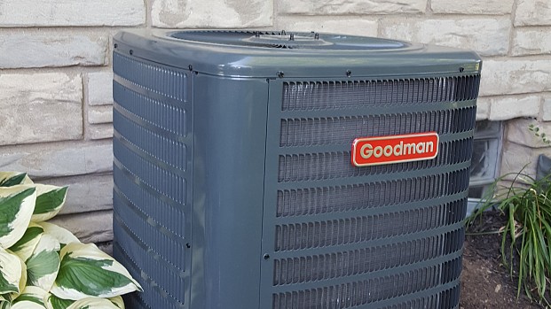 Air conditioning installation for those hot, humid days