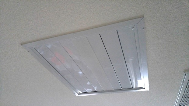 Whole house fan vent