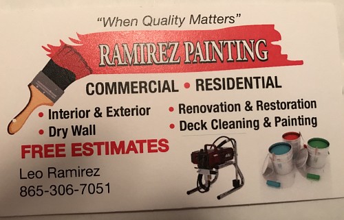 Ramirez Professional Painting Interior Exterior Knoxville TN