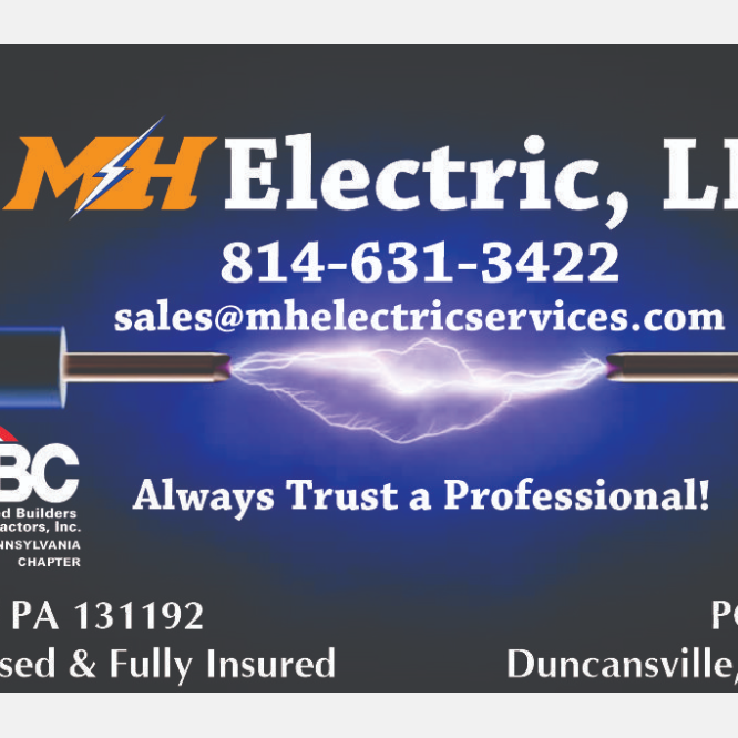 MH Electric LLC Duncansville, PA, 16635 Networx