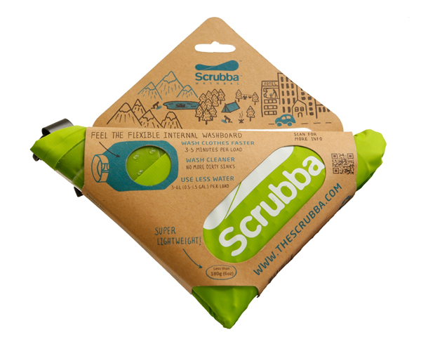 Scrubba wash bag - Tiny washing machine for apartments & travel